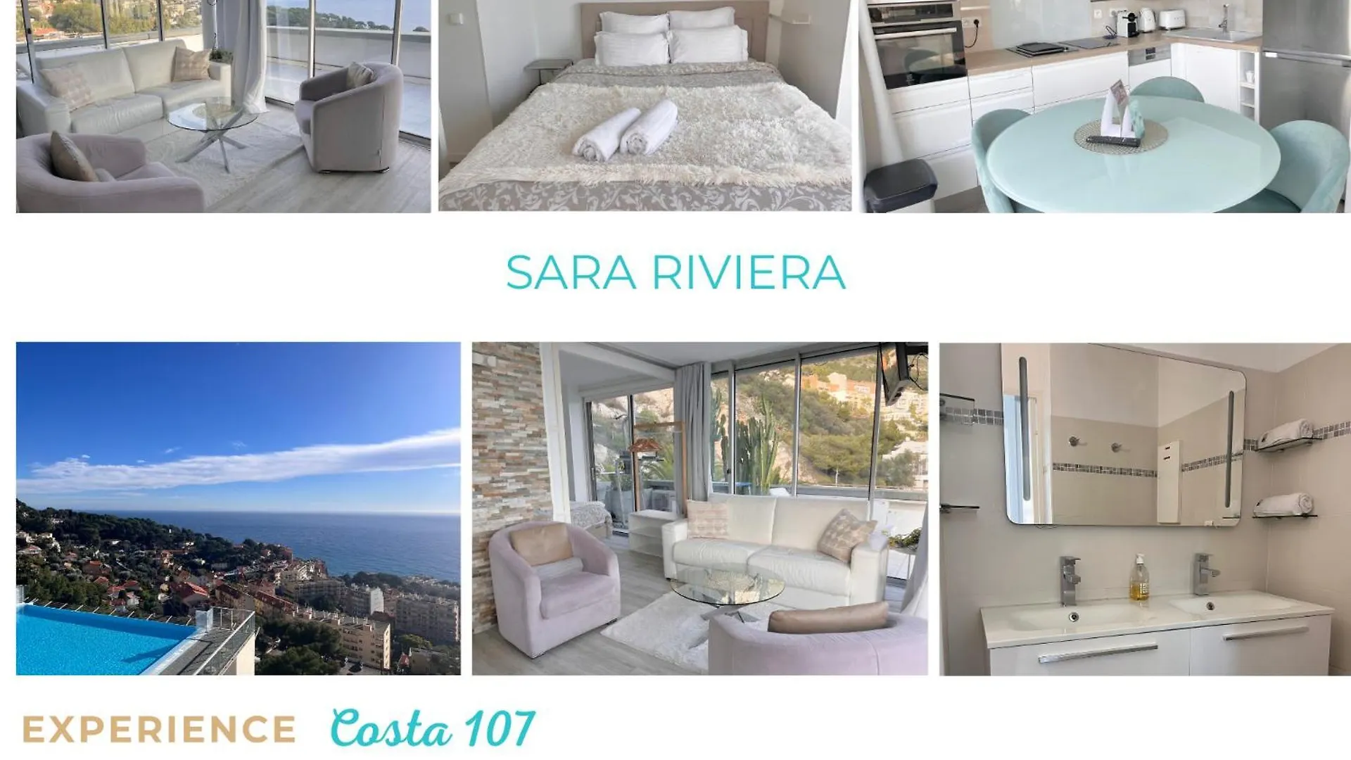 Apartament Sara Riviera Costa Plana Cap-d'Ail
